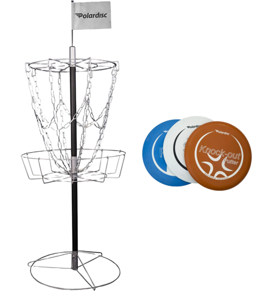 POLARDISC Polardisc Starter Disc Golf Basket Set på