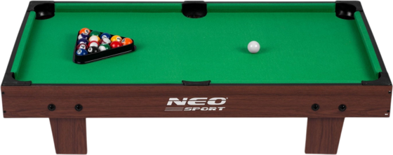 B2X Pool Table For Games, 92 X 52 X 19 Cm, Model Ns-806 på