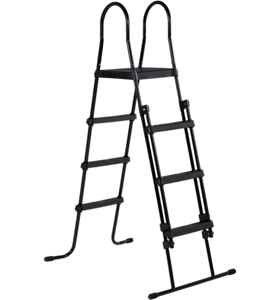 EXIT Poolstege För Ramhöjd 108-122cm - Svart på