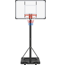NORTHIX Portable Basketball Hoop, Adjustable 5.6-10 Ft, 43 In Backboard på