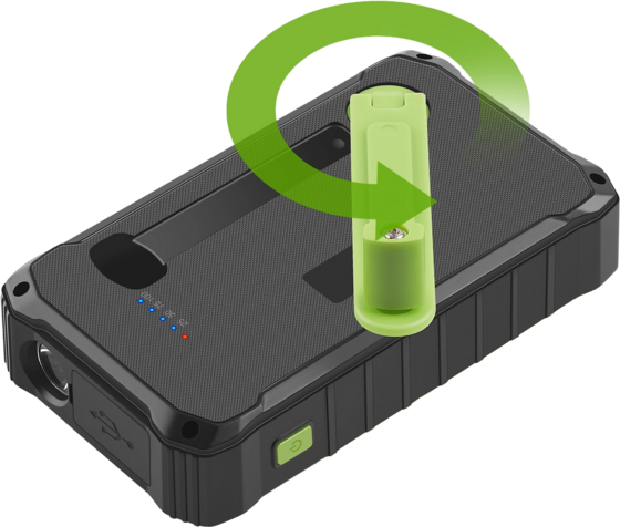 DENVER Powerbank 10.000 Mah Solcell Vev på