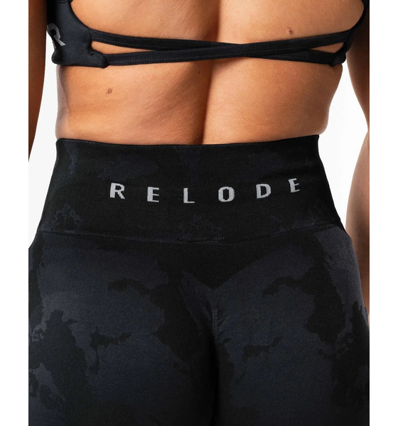 RELODE Prime Scrunch Camo Tights - Svart på