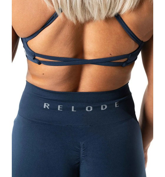 RELODE Prime Scrunch Shorts 7,5" - Blå på