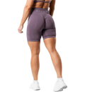 RELODE Prime Scrunch Shorts 7,5" - Dusty Purple på