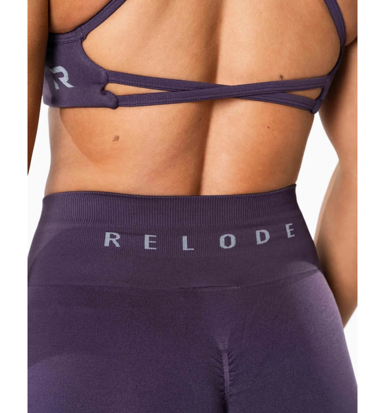 RELODE Prime Scrunch Tights - Plommonlila på