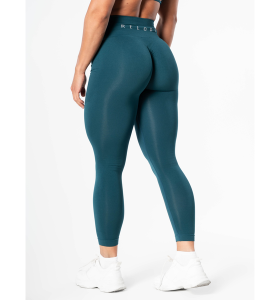 RELODE Prime Scrunch Tights - Teal Grön på