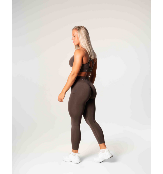 RELODE Prime Scrunch Top - Brun på