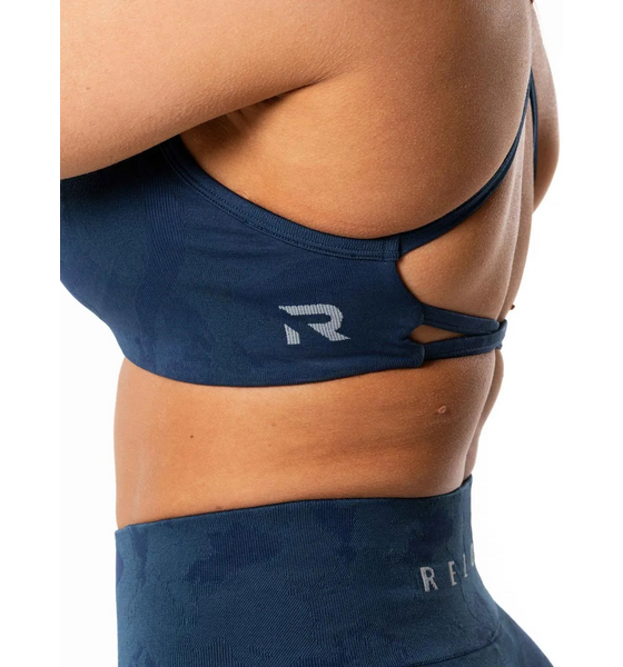 RELODE Prime Seamless Camo Top - Blå på
