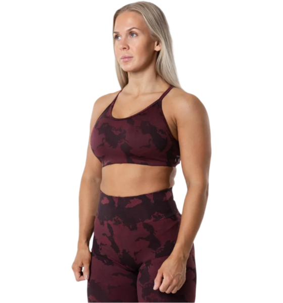 RELODE Prime Seamless Camo Top - Röd på
