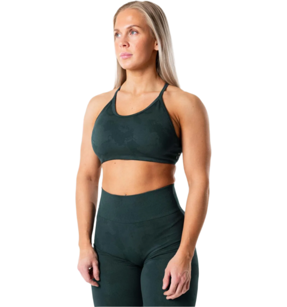 RELODE Prime Seamless Camo Top - Teal på
