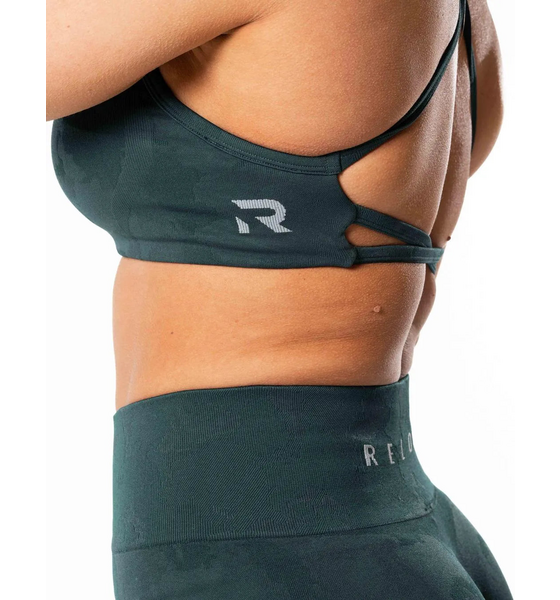 RELODE Prime Seamless Camo Top - Teal på