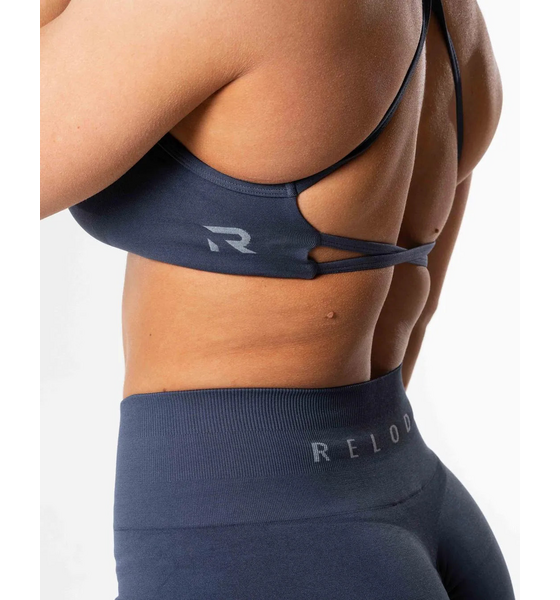 RELODE Prime Seamless Top - Dusty Blue på