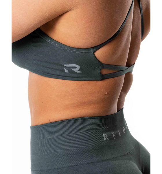 RELODE Prime Seamless Top - Dusty Green på