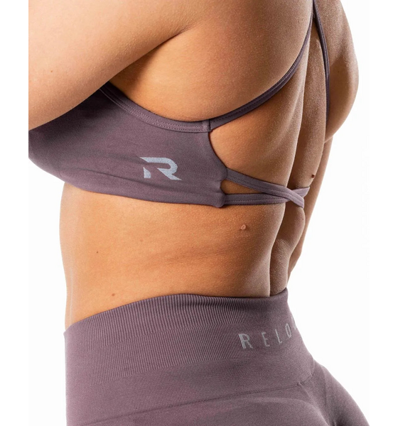 RELODE Prime Seamless Top - Dusty Purple på