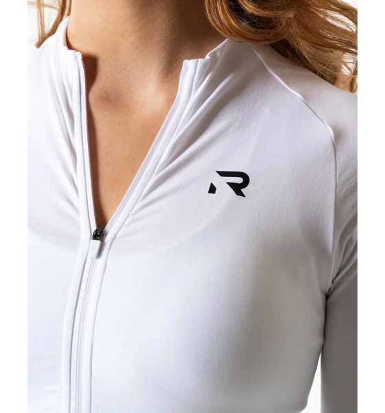 RELODE Prime Zip Longsleeve - Vit på