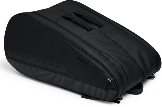 NORDICDOTS Pro Padel Bag 2.0 Stealth Black på