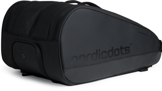 NORDICDOTS Pro Padel Bag 2.0 Stealth Black på