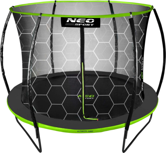 B2X Profile Trampoline For The Garden 8ft/252cm With Internal Protective Net Neo-sport på