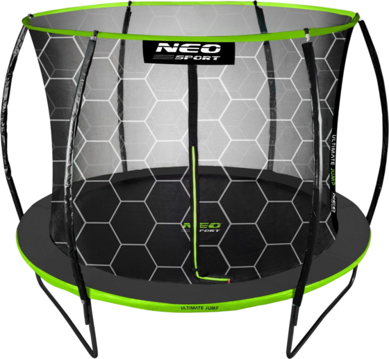 B2X Profiled Trampoline For The Garden 10ft/312cm With Inner Protective Net Neo-sport på