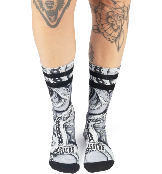 AMERICAN SOCKS Python - Mid High på