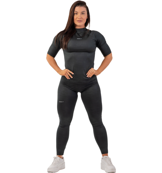 NEBBIA Python Snakeskin Mid Sleeve T-shirt på
