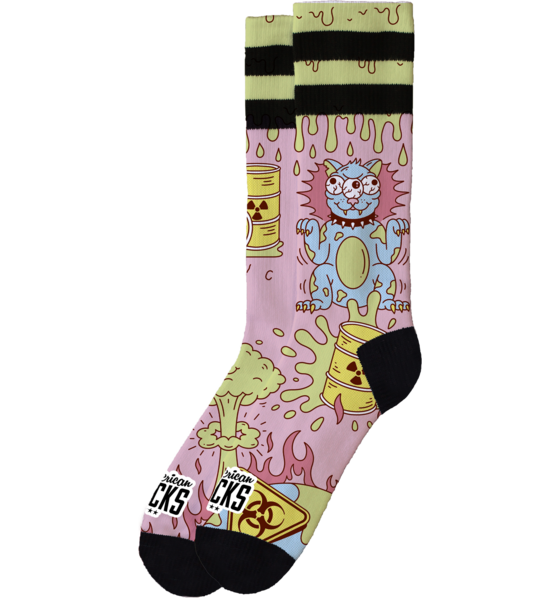 AMERICAN SOCKS Radioactive - Mid High på