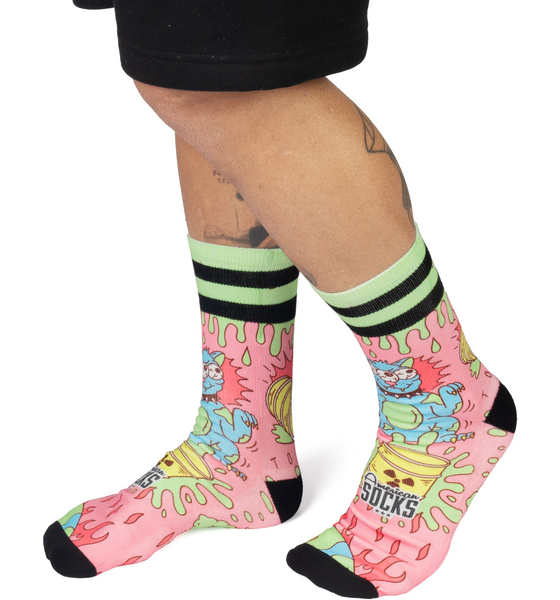 AMERICAN SOCKS Radioactive - Mid High på