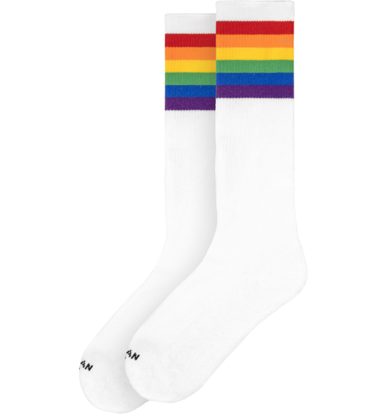 AMERICAN SOCKS Rainbow Pride - Knee High på