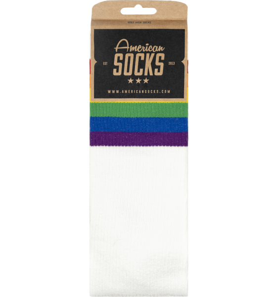 AMERICAN SOCKS Rainbow Pride - Knee High på