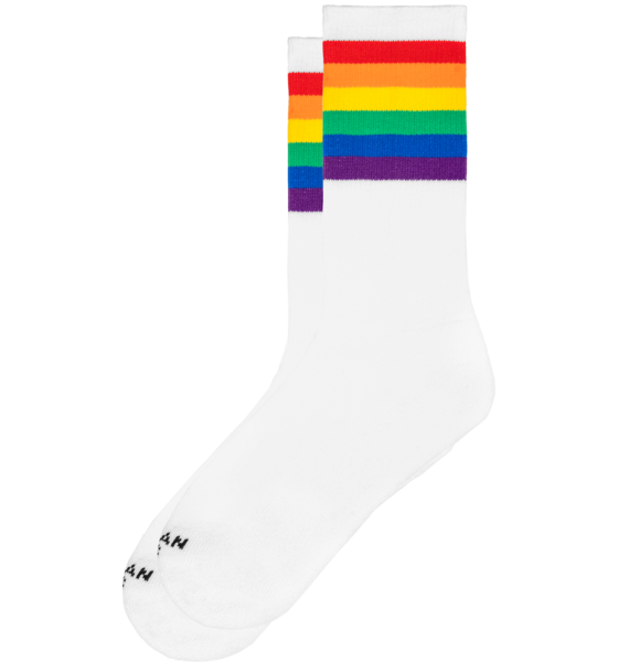 AMERICAN SOCKS Rainbow Pride - Mid High på