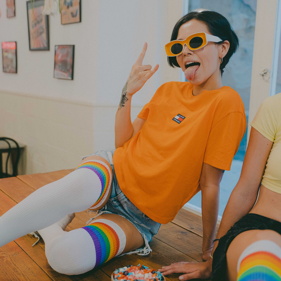AMERICAN SOCKS Rainbow Pride - Ultra High på