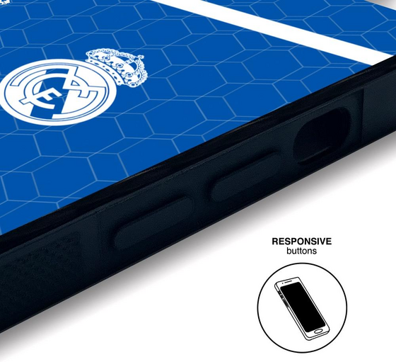 PHONECASES3D Real Madrid Official 3d Phone Case Design Blue Background på