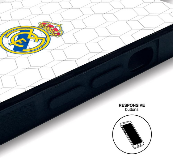 PHONECASES3D Real Madrid Official 3d Phone Case Design White Background på