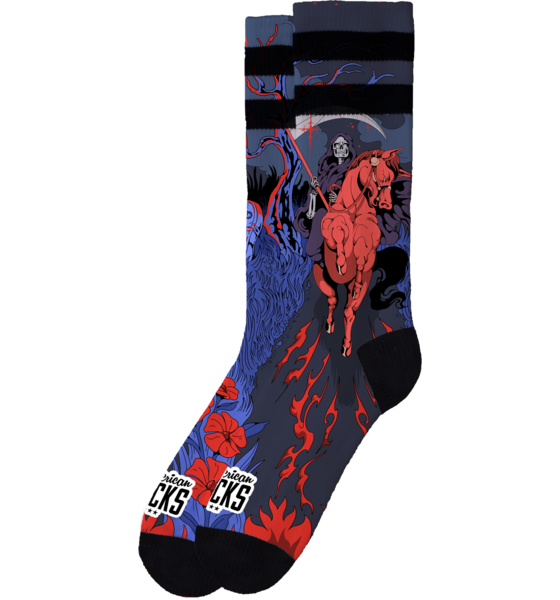 AMERICAN SOCKS Reaper - Mid High på