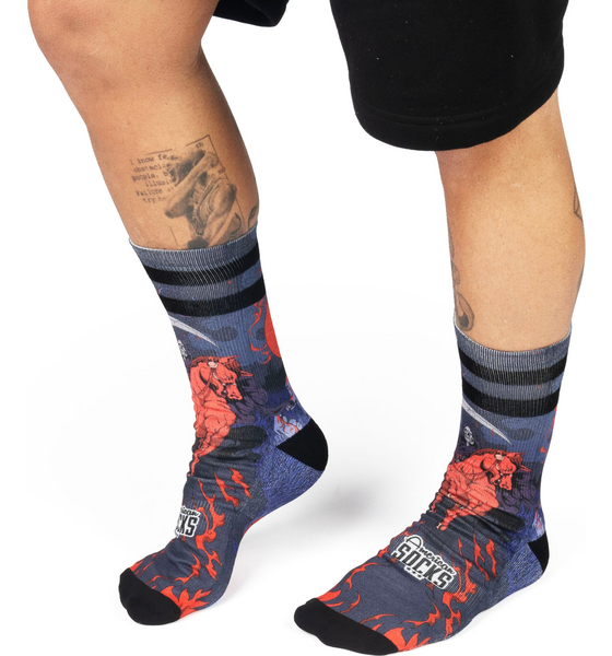 AMERICAN SOCKS Reaper - Mid High på