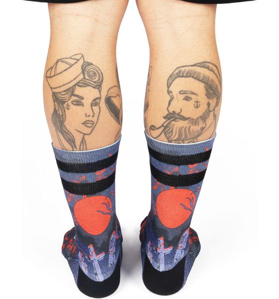 AMERICAN SOCKS Reaper - Mid High på