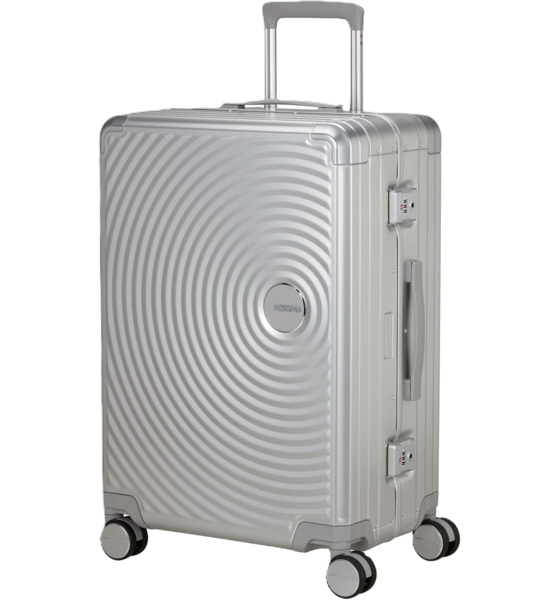 AMERICAN TOURISTER Resväska Soundbox Aluminium 68 på