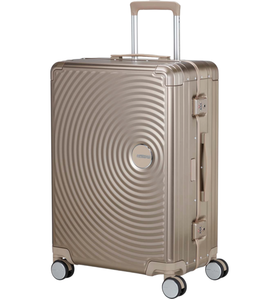 AMERICAN TOURISTER Resväska Soundbox Aluminium 68 Medium på