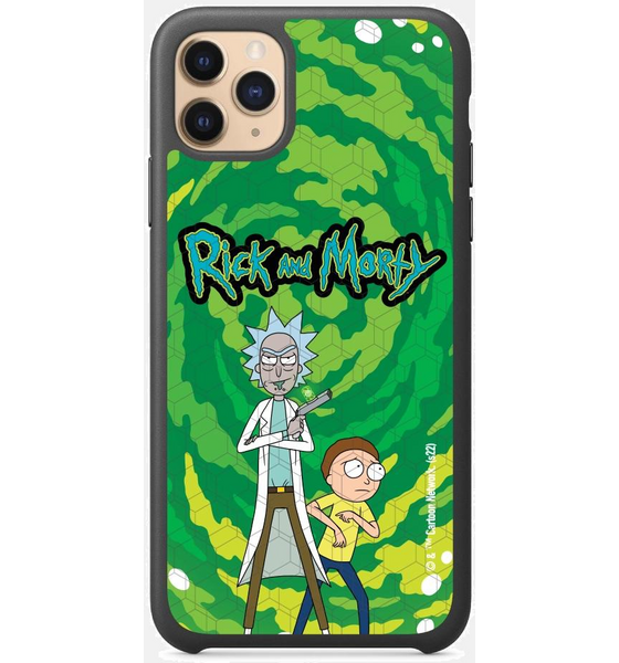 PHONECASES3D Rick And Morty Gun 2 Phone Case på