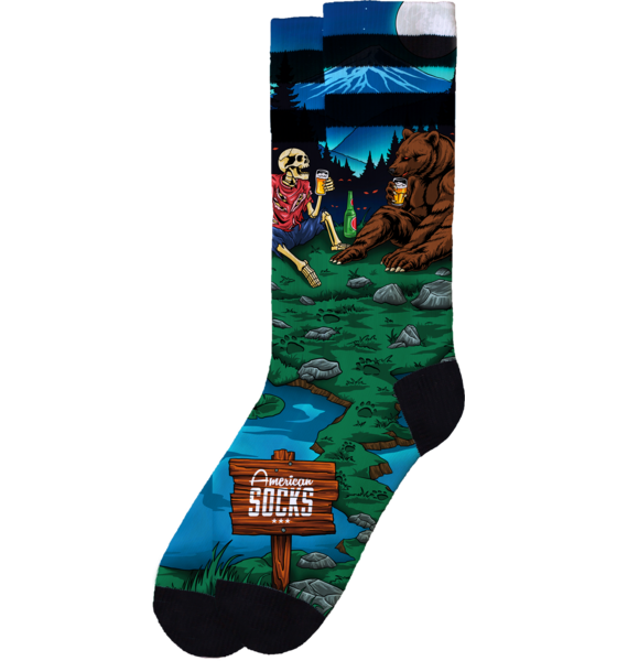 AMERICAN SOCKS Riverbank Pals - Mid High på
