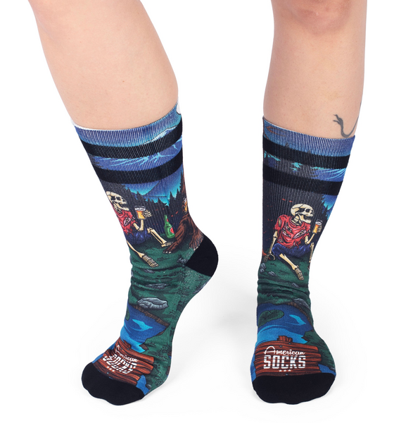 AMERICAN SOCKS Riverbank Pals - Mid High på