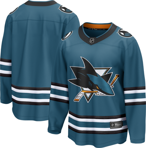 FANATICS San José Sharks Hemmatröja Breakaway på
