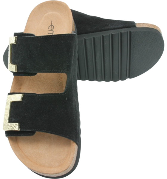 EMBLA Sandal Mocca Black på