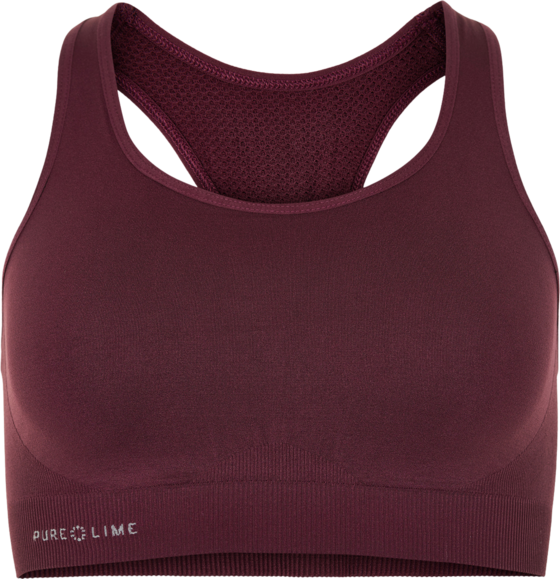 PURE LIME Seamless Bra Top på