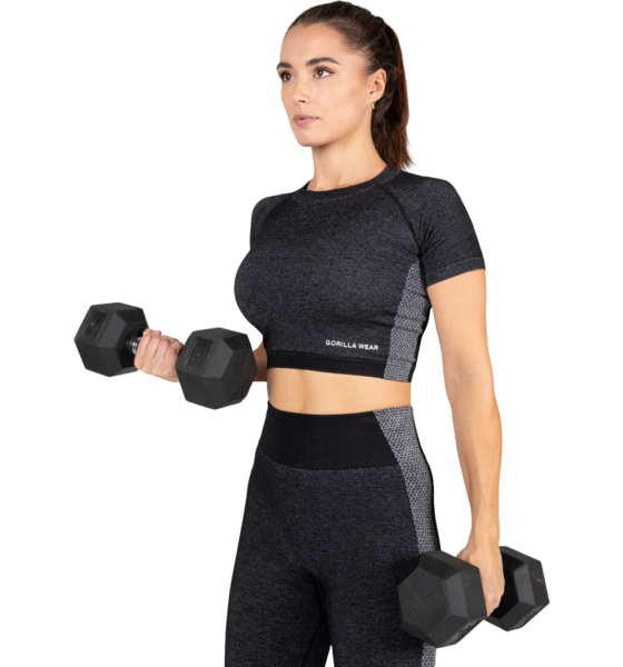 GORILLA WEAR Selah Seamless Crop Top på