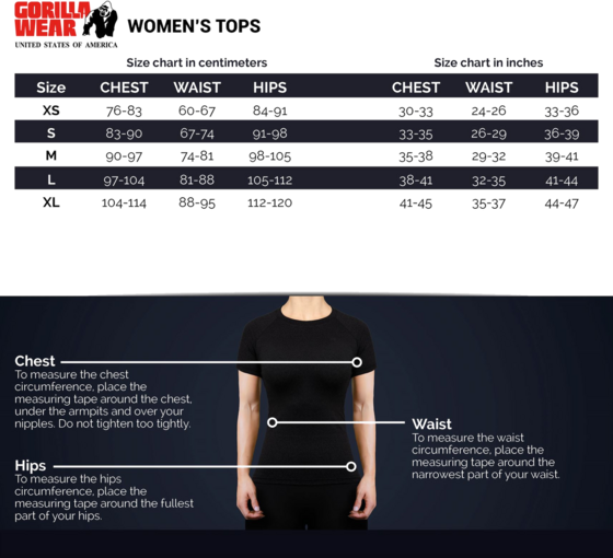 GORILLA WEAR Selah Seamless Crop Top på