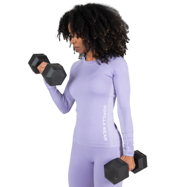 GORILLA WEAR Selah Seamless Long Sleeve på