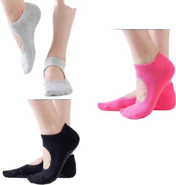 ONAMASTE Set Of 3 Pairs Yoga Socks på