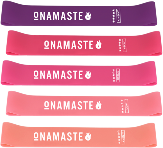 ONAMASTE Set Of 5 Resistance Bands på