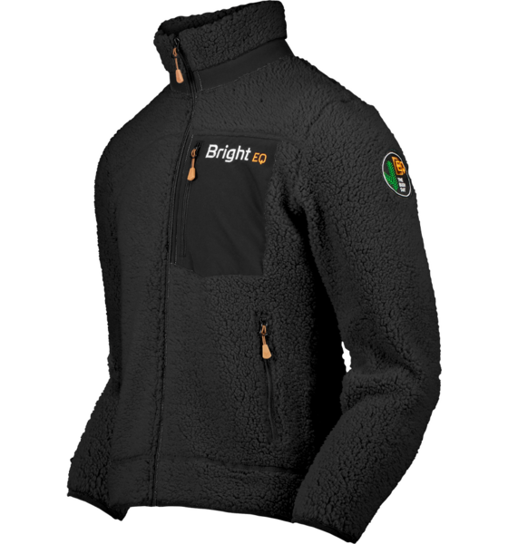 BRIGHT EQUIPMENT Sherpa Fleece Jacket (dam) på